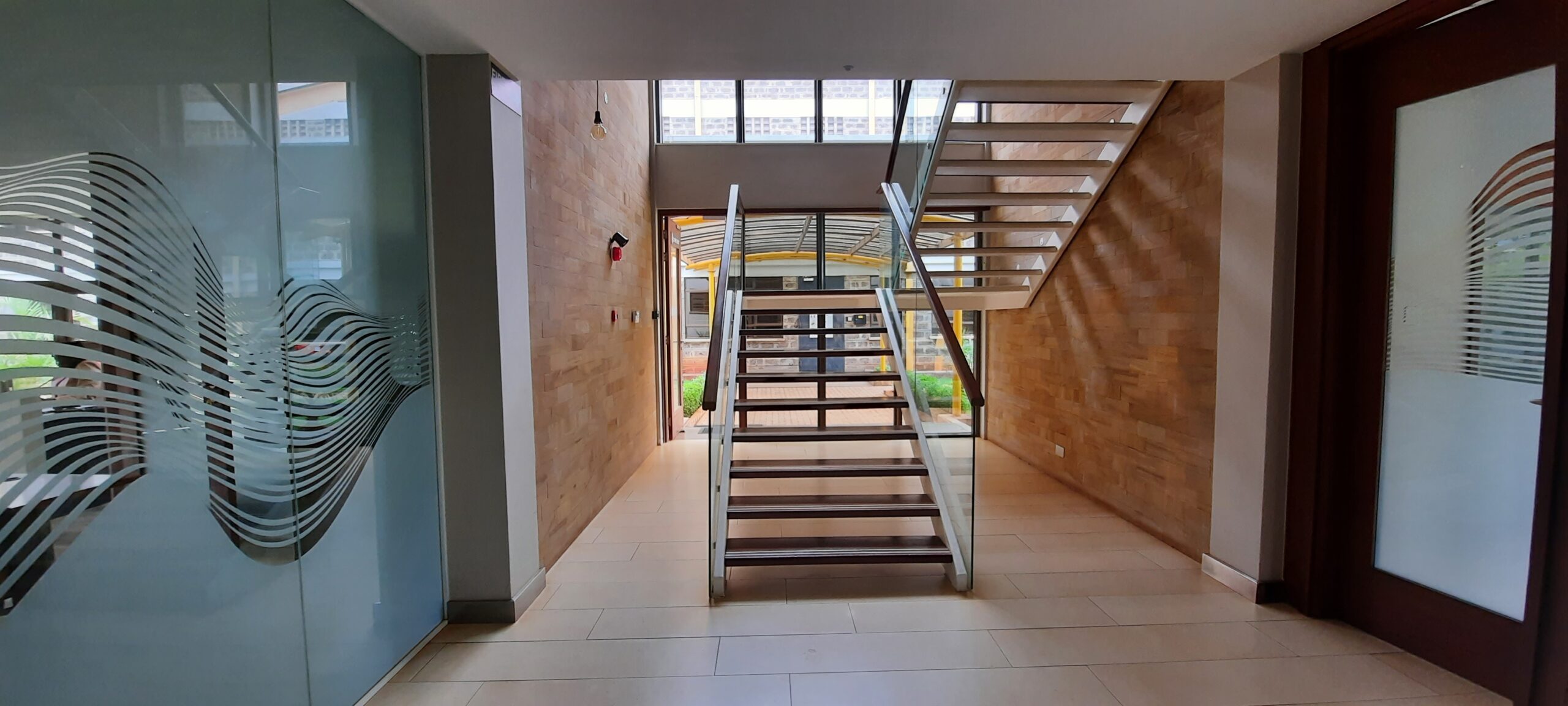 Staircase At the office block